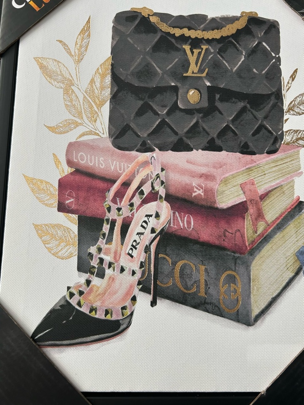 Prada Black and Pink Studded Slingback Stiletto Pumps